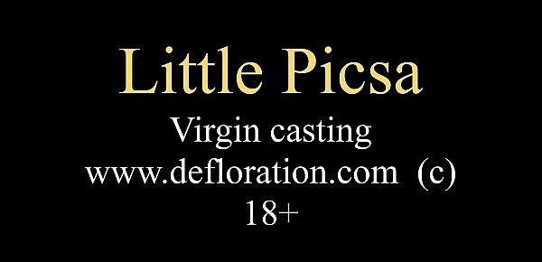  Little Picsa big tits and shaved virgin pussy casting